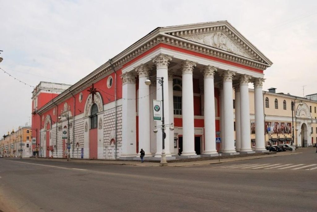 Тверской театр драмы можно увидеть на почтовом конверте