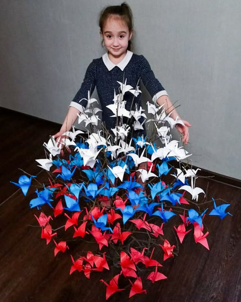 Дети из Удомли победили в  конкурсе «Журавлик мира»