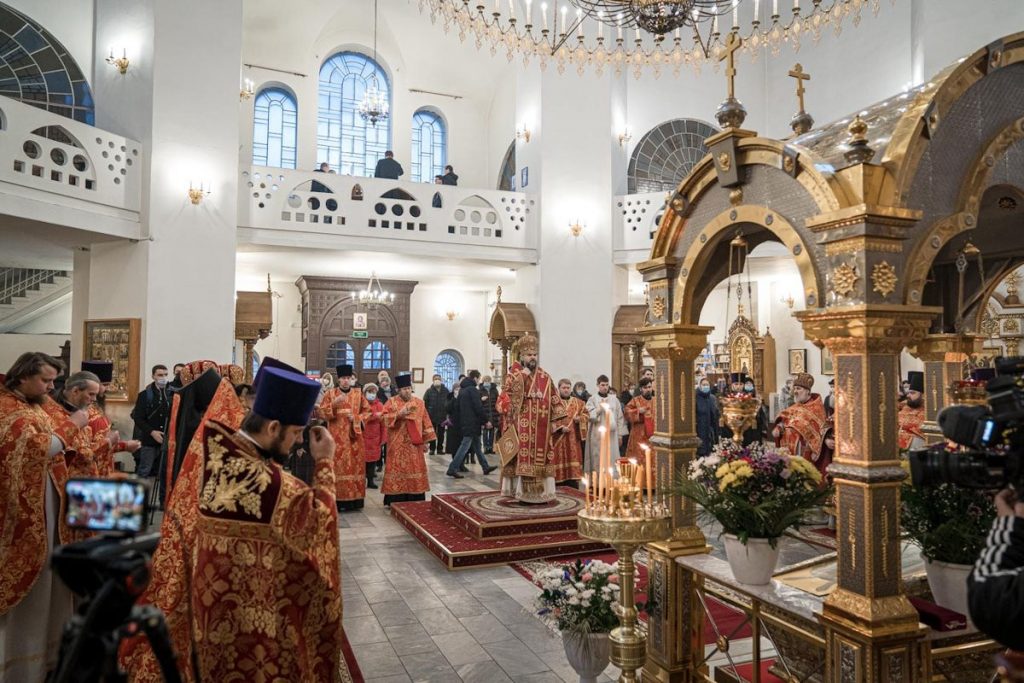 В Твери прошло праздничное богослужение в день памяти Михаила Тверского
