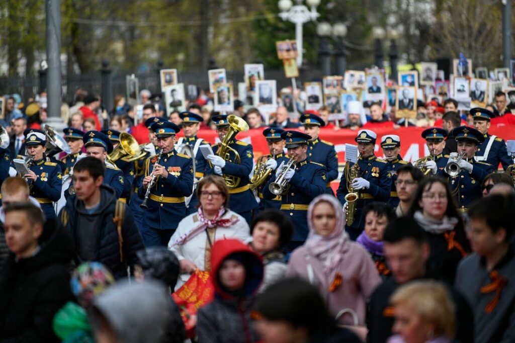 В шествии «Бессмертного полка» в Твери приняли участие 39 тысяч человек