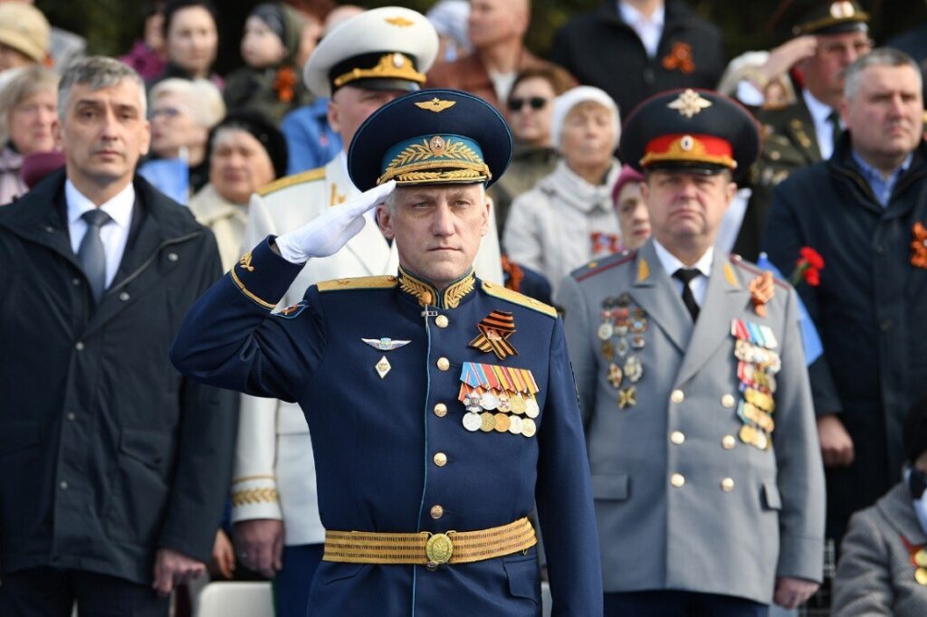 В Ржеве Тверской области прошел парад в честь Дня Победы