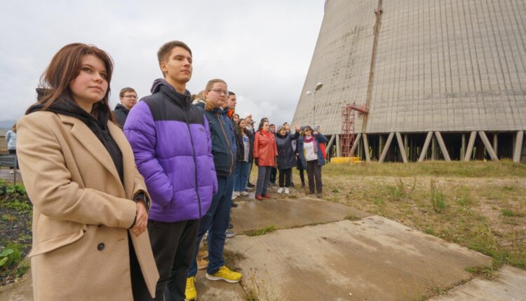 На экскурсии на Калининской АЭС побывали московские студенты