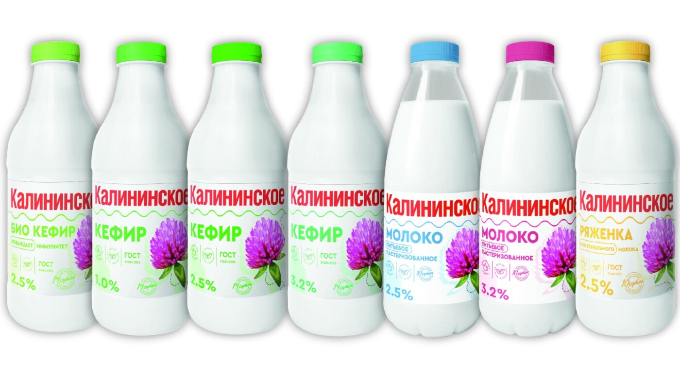 Новая упаковка и вкусные новинки от ЗАО «Калининское»