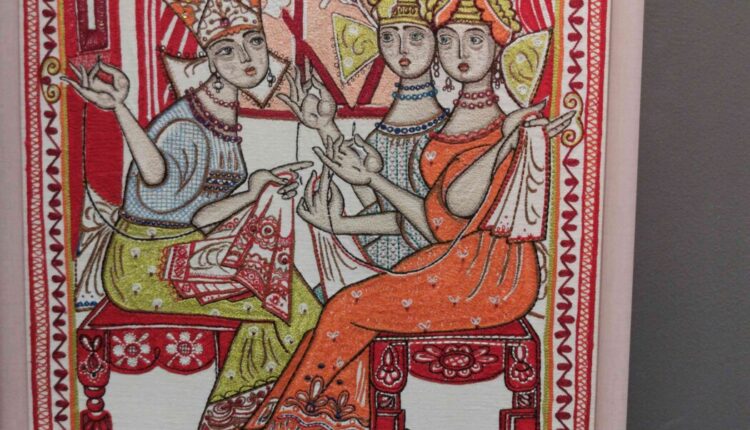 Вдохновенная игла.  Тверская мастерица Надежда Новожилова готовится к юбилею