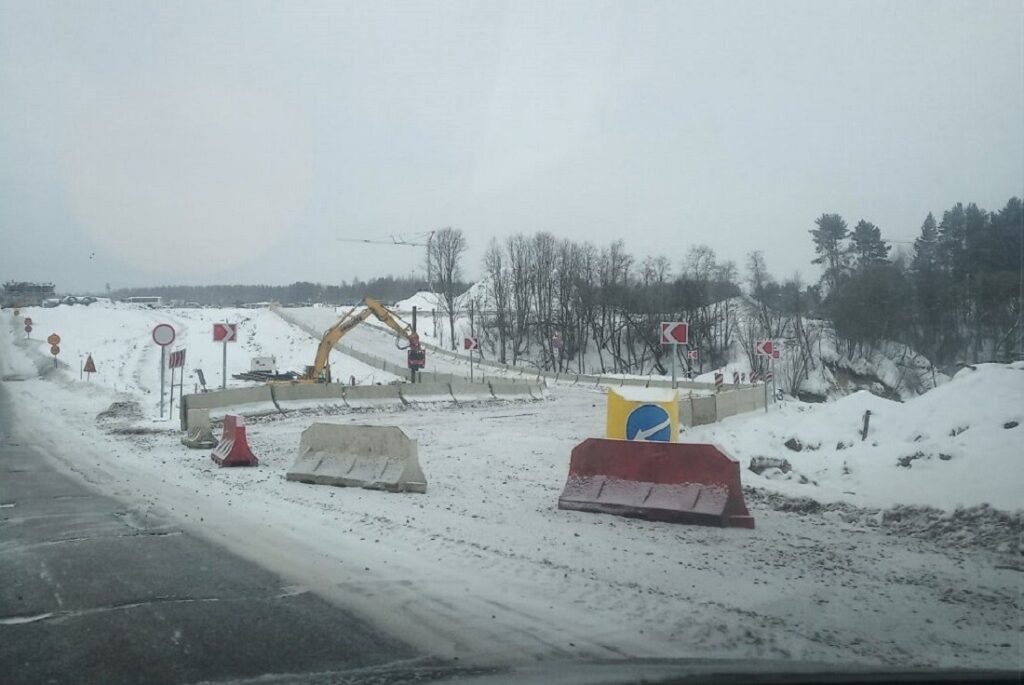 Из-за строительства Северного обхода Твери на трассе М-11 в Калининском районе перекроют участок региональной дороги