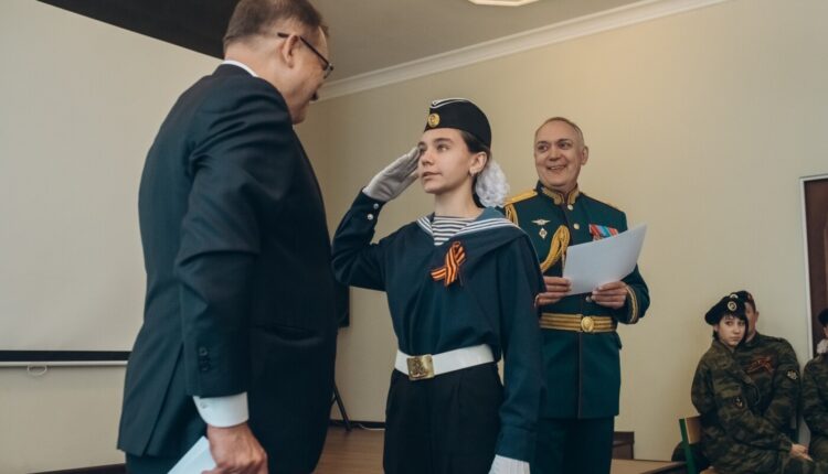Школьников Тверской области посвятили в Георгиевцы